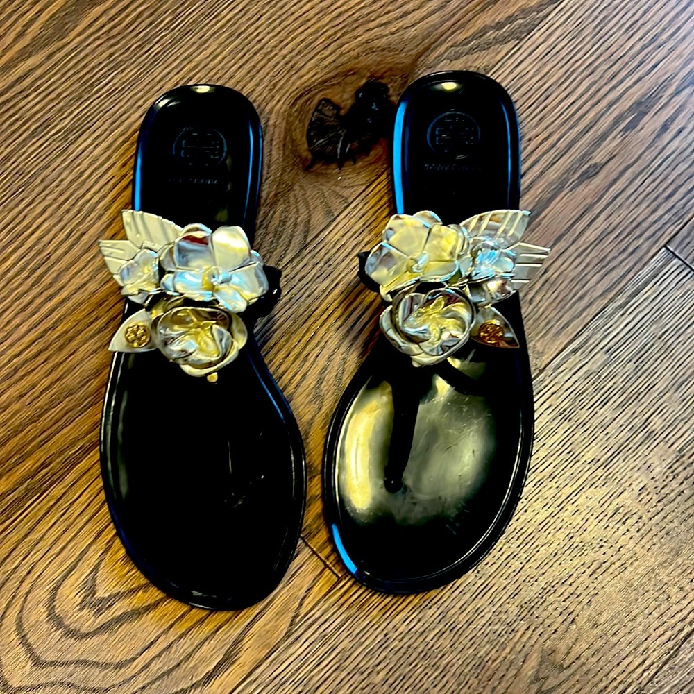 Tory Burch Blossom Jelly Sandals